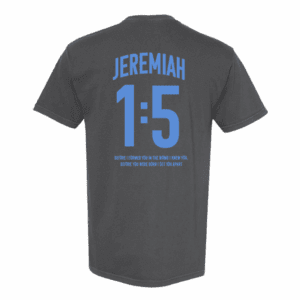 Defend Life Comfort Colors® Shirt - Jeremiah 1:5 - Men