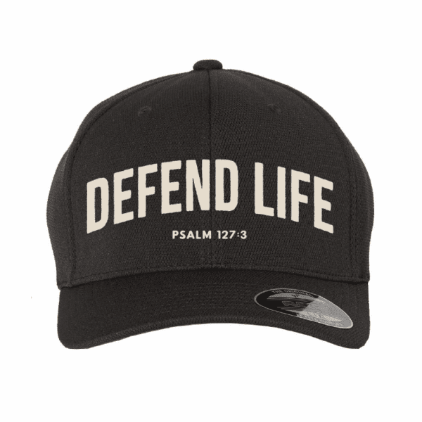Defend Life Black Psalm 127:3 Hat - Image 2