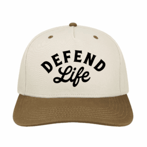 Defend Life Cream and Tan Hat