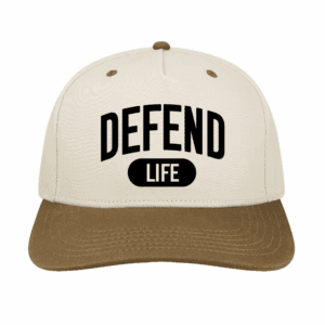 Defend Life Retro Cream and Brown Hat