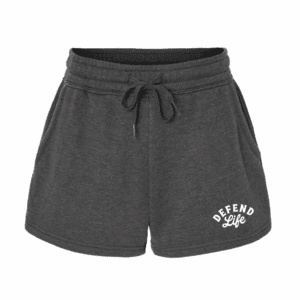 Defend Life Grey Women's Shorts