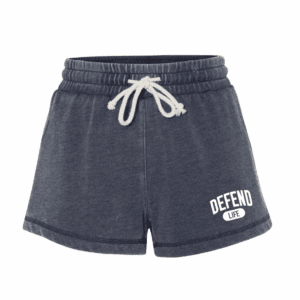 Defend Life Retro Navy Women's Shorts