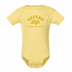 Defend Life Onesie -Defend Life From the Start