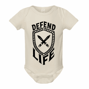 Defend Life Onesie -Shield