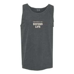 Defend Life Comfort Colors® Sword Tank Top