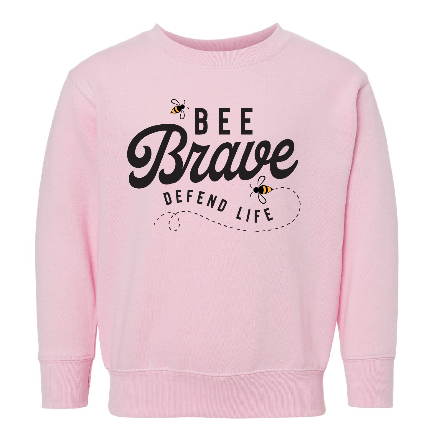 DL-Toddler-bee-brave-pink-sweatshirt