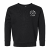 DL-Toddler-sweatshirt-life-defender-shield-black-front
