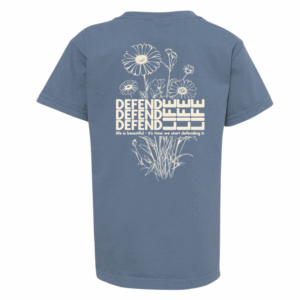 Defend Life Floral Youth Tee