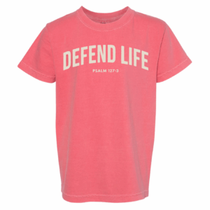 Defend Life Psalm 127 Youth Tee