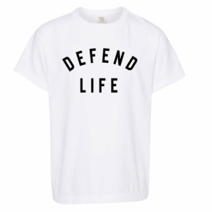 Defend Life Simple Arc Youth Tee